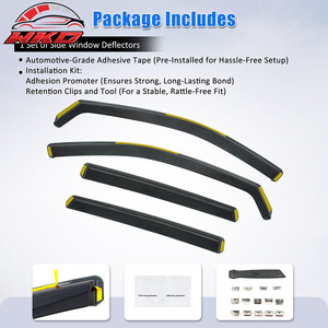 Pour Nissan Kicks 25-26 : Pare-pluie et déflecteurs de vitres latérales encastrés en PC pour protection des portières de voiture - Product Image 5