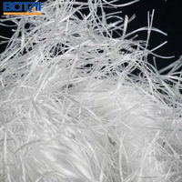 CALFORCE Twisted Fiber pp Fiber 12 mm Polypropylene Macro Synthetic Fibre Polypropylene Fiber for Concrete Construction