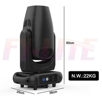 Projecteur de scène Lyre DMX 580W LED RGBW avec CMY CTO 90 CRI 3.8-48 Zoom pour éclairage de scène