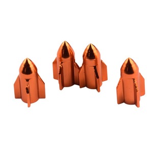 Tapa de válvula de aleación de aluminio colorida para neumáticos sin cámara, tipo americano - Product Image 5