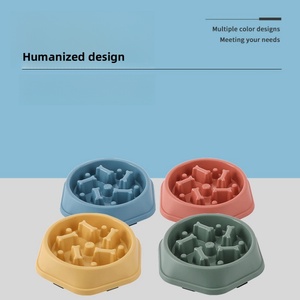 VENTA CALIENTE Cuenco de agua para perros, comida lenta, sin derrames, multifunción, antisalpicaduras, plato para perros, cuenco, alimentador para mascotas - Product Image 4