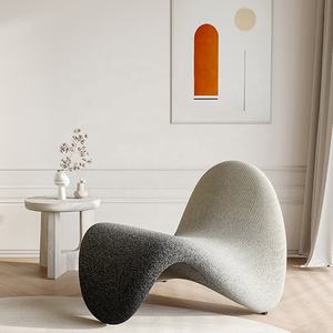 AOMISI CASA Nordic Designer Tongue Chair Italiano Simple Sala de estar Lazy Single Sofa Silla de ocio para muebles de sala de estar - Product Image 3