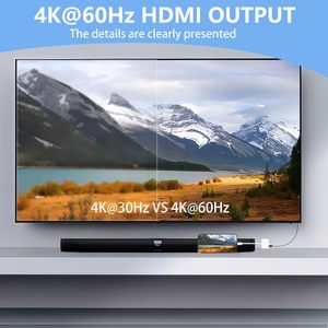 อะแดปเตอร์ USB-C เป็น 4K60Hz สำหรับ iPhone 16/15 <span class=keywords><strong>iPad</strong></span> Pro สำหรับ MacBook Pro และโปรเจคเตอร์ HDTV - Product Image 4