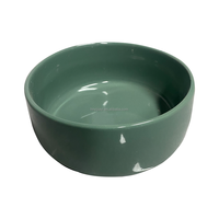 JW Chine Prix d'usine Prêt à expédier 16 Pièces Vaisselle de table de luxe verte en céramique et grès Sets d'assiettes