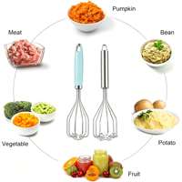 Prensa de Patatas de Acero Inoxidable Tc, Herramienta para Machacar Patatas, Triturador de Alimentos, Prensa de Patatas Doméstica, Utensilio de Cocina