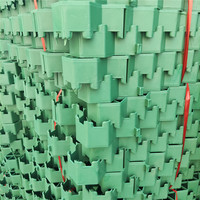 Grille d'herbe pour pavés en plastique HDPE pour parking