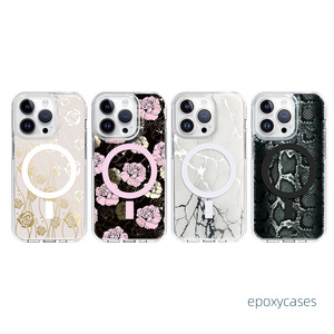 Étui de téléphone portable en résine miroir - Product Image 5