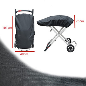 Couverture de barbecue à <span class=keywords><strong>gaz</strong></span> extérieure portable couverture de <span class=keywords><strong>plaque</strong></span> de gril en tissu Oxford réglable avec fonction anti-poussière accessoires de barbecue de qualité supérieure - Product Image 4