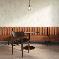 Ensemble de canapés et chaises d'exposition légers et luxueux, sur mesure, pour restaurants modernes, banquets et stands d'exposition