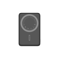 C1040 Nouvelle Arrivée Batterie Externe Magnétique Sans Fil 10000mAh avec Affichage LED, Chargeur Portable Format de Poche, Prix Usine