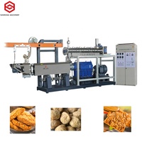 Machine complètement automatique d'extrudeuse de morceaux de protéine de soja pour le traitement de produit de haricot