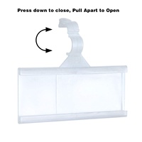Pochettes transparentes en PVC souple pour pare-brise de voiture, vinyle d'index, carton autocollant, étiquette de prix, porte-carte, permis de billet