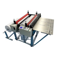 Máquina Automática Computarizada para Cortar Rollos de Plástico de Burbujas Longitudinales y Laterales, Papel de Burbujas Antichoque