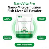 Complément alimentaire NanoVita Pro Vitamine A D3 E, améliore la qualité des œufs et soutient la santé de la muqueuse respiratoire et intestinale pour la volaille