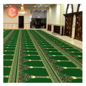 Alfombra de Oración para <span class=keywords><strong>Mezquita</strong></span> con Diseño Islámico de Diferentes Patrones, 100% Polipropileno Bcf - Product Image 1