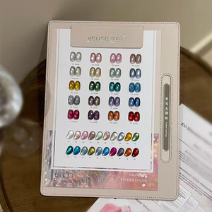 ชุดเจลทาเล็บแมวตาแมว 20 สี สำหรับขายส่ง ปลอดสาร TPO HEMA ไม่มีกลิ่น เจลแม่เหล็กสำหรับร้านทำเล็บ - Product Image 1