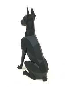 Decorazioni Statue Art Statue In Resina a Grandezza naturale Hound Cane Da Caccia Statua - Product Image 5