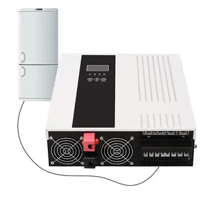Pure sine hybrid mppt off-grid inverter charger 3kva 1kw 1.5kw 3kw solar hybrid inverter with charge controller