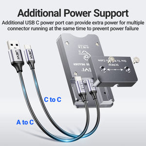 JEYI工場CFexpressタイプBカードリーダーUSB <span class=keywords><strong>3.2</strong></span> Gen2 10GbpsアルミニウムWindows/Mac/Android用LEDインジケーター在庫あり - Product Image 5