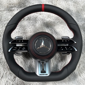 Volant en cuir et fibre de carbone pour toute la gamme Mercedes-Benz, livraison transfrontalière disponible, Mercedes-Benz - Product Image 2
