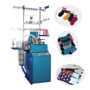 Machine de fabrication de chaussettes de sport multifonctionnelle Machines à tricoter circulaires pour chaussettes de maison