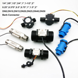 G1/2 "G3/4" Cảm biến lưu lượng chất lỏng Hall Effect Turbine <span class=keywords><strong>Flow</strong></span> <span class=keywords><strong>Meter</strong></span> 3 Dây xung sóng vuông 1-60 lpm thép không gỉ - Product Image 6