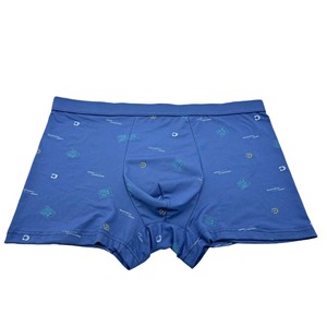 Erkek pamuk külot Boxer pantolon nefes orta-bel gençlik U dışbükey iç çamaşırı boksörler - Product Image 2