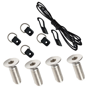 Corde élastique d'extérieur avec anneaux en D, 2M, 6mm, pour kit de réparation et de remplacement d'ancre de bateau - Product Image 3