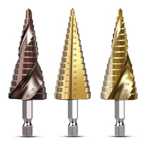 Baolian Metric <b>Step</b> <b>Drill</b> Bits Hex Shank Super Life Tialn Steel Drilling 4 To 32 Mm - Product Image 1