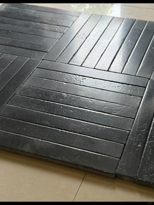 Pierre <span class=keywords><strong>calcaire</strong></span> noire rectangulaire de luxe PerfectStone pour les projets de construction de carreaux de salle de bain intérieurs - Product Image 3