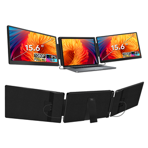 Extensor de pantalla portátil para laptop de 15.6 pulgadas Full HD, estación de trabajo portátil IPS USB C HDMI para juegos, streaming y oficina - Product Image 1