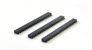 Conector Hembra DIN de Latón con Paso de 1.27mm, Rectangular, de Una Sola Fila, Recto, para PCB, H4.3mm, 1*22P - Product Image 6