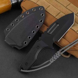 Cuchillo de Bolsillo Táctico 'Violent Angel' de M F's, Hoja Recta de Acero Inoxidable de Alta Calidad, G10 Master, Personalizable, DIY, OEM - Product Image 1