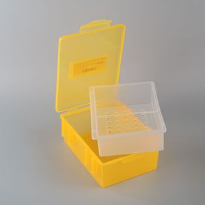 Caja de Desinfección para Termómetros, 15.5cm de Diámetro Interior, Material Plástico PP Azul con Tapa, para Empaquetado Farmacéutico - Product Image 4