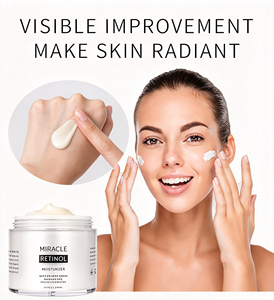 Crema Facial con Retinol y Péptidos de Colágeno, Antienvejecimiento, Iluminadora, Hidratante, Cuidado Facial Diario, Belleza de la Piel - Product Image 4