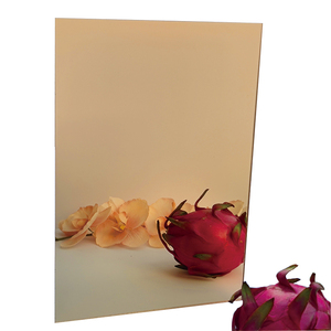 Lámina de Acrílico Espejo de 1 mm en Oferta, Color <span class=keywords><strong>Oro</strong></span> Rosa y Plata, 4x8 pies, Láminas de Acrílico Espejo Color Dorado - Product Image 2