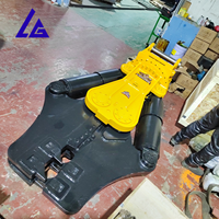 Cisaille hydraulique pour béton, pour couper les débris mixtes, faible bruit, haute efficacité, fonctionnement dans les espaces restreints, compatible avec les excavatrices R380 DH130 DH220