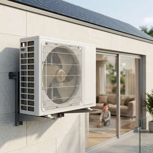Climatiseur solaire hybride Micoe AC 24000 BTU 2 tonnes à entraînement direct, système PV R32, application intelligente gratuite, énergie solaire incluse - Product Image 1
