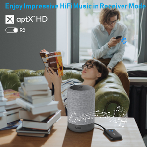 1Mii 3.5mm AUX Car <span class=keywords><strong>Bluetooth</strong></span> 5.2 Récepteur Adaptateur 10-15 Heures Home <span class=keywords><strong>HiFi</strong></span> TV Transmitter Wireless Audio Transmitter and Receiver - Product Image 3
