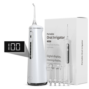 Flosser de agua portátil más vendido de 4 modos 300ML Flosser de agua Flosser eléctrico a prueba de agua IPX7 Irrigador oral - Product Image 4