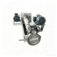 Extrudeuse monovis avec certificat CE pour le recyclage des plastiques PP, PE, PA, PC, EPS, PPR, dotée d'un moteur