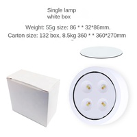 Lampes LED sous-comptoir super lumineuses pour cuisine, spots sans fil à piles, télécommande, veilleuses modernes pour chambre à coucher