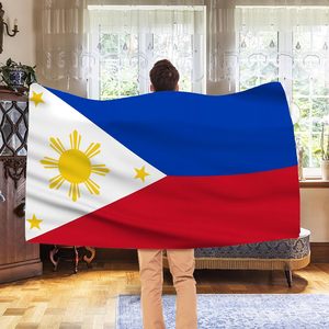 Bandera de Filipinas 3x5 pies 100D, Bandera Nacional con 2 Ojales de Latón, Resistente a la Decoloración, Colores Vivos, Logotipo Personalizado, Venta al por Mayor - Product Image 5