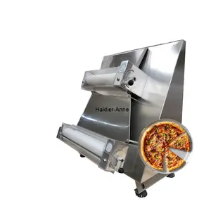 Máquina de rodillo para masa de pizza, equipo de prensa, tortilla eléctrica de panadería, chips