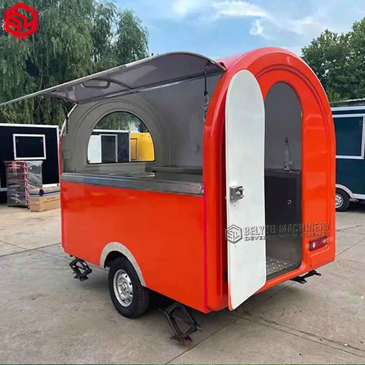 Fabrik preis Pizza Trailer Mobile Küche Taco Truck Bierbar Kaffee wagen Hot Dog Cart Bäckerei Shop Kleine Mobile Bar