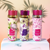Désodorisant en spray pour le corps, parfum floral rafraîchissant, 200 ml, en aluminium, vente chaude, pour femme