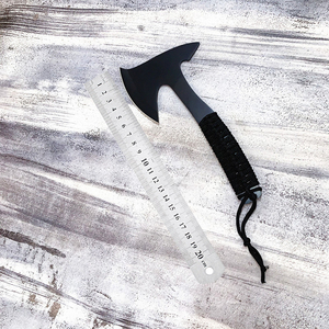 Strumenti personalizzati per esterni con Logo portatile piccolo <span class=keywords><strong>campeggio</strong></span> di sopravvivenza con ascia tattica in acciaio inossidabile - Product Image 6