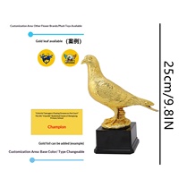 Trophées Personnalisés Créatifs pour Pigeons – Or, Argent, Bronze – Récompenses pour Pigeons de Course – Vente en Gros – Souvenirs – AD173