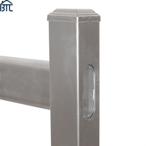 Wholesale 115 X 42 X 2mm Steel <strong>Galvanised</strong> Cattle Oval <strong>Rail</strong> - Product Image 2