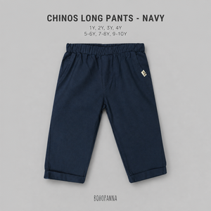 กางเกงชิโนผ้าฝ้ายเนื้อนุ่มสำหรับเด็กผู้ชาย ให้ความสบายระบายอากาศได้ดี คุณภาพทนทาน และดีไซน์ทันสมัย เหมาะสำหรับเด็กๆ ที่ชอบเคลื่อนไหวในทุกฤดูกาล - Product Image 2